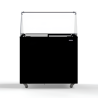 Black Ice Cream Display Case - 6x5 L | CombiSteel: Ideal Presentation and Preservation