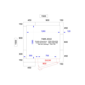 Panneau Chambre Froide CombiSteel - Isolation 120mm