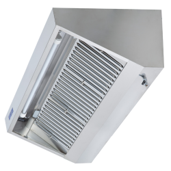 Complete Snack Hood 700 - Powerful Motor and Integrated LED - Dynasteel