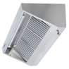Wall-mounted Snack Hood 1400 with Motor and LED Dynasteel