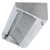Komplette Snackhaube 900 - Länge 1600 - Motor, LED und Dimmer - Dynasteel
