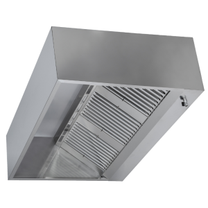 Cubic Hood 1100 LED Without Motor - Dynasteel Quality Stainless Steel AISI 304