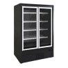 TEFCOLD Supermarket Black Refrigerated Display Case - 1270 L