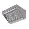 Complete 700 Snack Hood with Motor, LED, and Dimmer - Dynasteel, Stainless Steel AISI 304