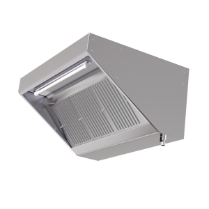 Afzuigkap Snack 900 Led Zonder Motor 1400Mm Dynasteel