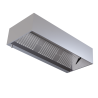 Afzuigkap Cubique 900 Led Zonder Motor Dynasteel - Lengte 1600 & Inox AISI 304