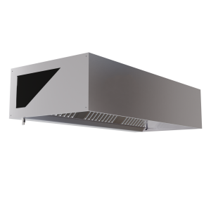 Hotte Cubique 900 Led Sans Moteur Dynasteel - Longueur 1600 & Inox AISI 304