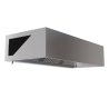 Hotte Cubique 1100 LED Sans Moteur - Longueur 1600 Dynasteel