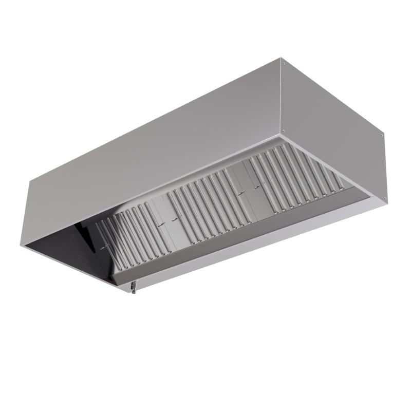 Hotte Cubique 1100 met LED - Dynasteel - 1800mm Hotte Cubique 1100 met LED - Dynasteel - 1800mm