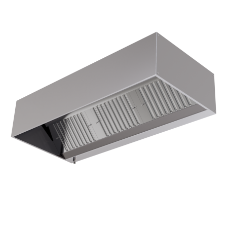 Hotte Cubique 1100 met LED - Dynasteel - 1800mm