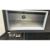 Wesley 1.5 Black Refrigerated Display Case 130 L - CombiSteel Equipment