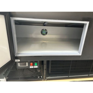 Kühlschrankvitrine Wesley 1.3 Schwarz 110 L - CombiSteel: Elegantes Design, Großes Fassungsvermögen