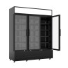 Refrigerated display case for drinks 3 doors Black 1065 L CombiSteel