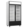 Refrigerated Beverage Display Case 2 Glass Doors 670 L CombiSteel - Professional Refrigerated Cabinet