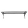 Stainless Steel Wall Shelf on Brackets - Dynasteel - W 1200 x D 400mm