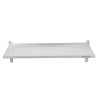 Stainless Steel Wall Shelf on Brackets - Dynasteel - W 1200 x D 400mm