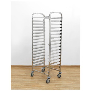 Stainless steel 16-level pastry ladder Dynasteel - Optimized storage for professional kitchens