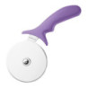 Pizza Cutter Hygiplas: 102mm, Purple Color, Allergens.