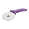 Pizza Cutter Hygiplas: 102mm, Purple Color, Allergens.