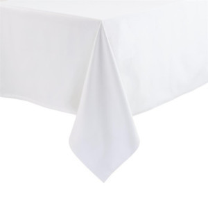 Tafelkleed Wit 1350x2300 mm Mitre Essentials & Polyester - Topkwaliteit