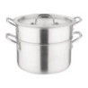 Aluminum 4L Vogue K643 Bain Marie Pot: Discover the essential! ????✨