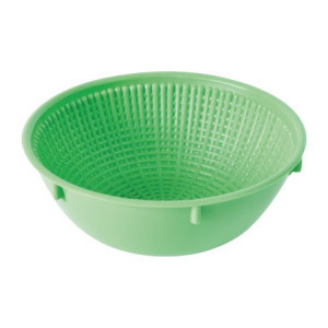 Round Green Fermentation Basket - 500g Schneider: Perfect homemade or bakery bread!