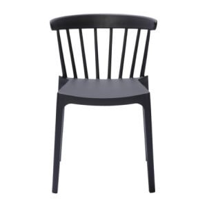 Polypropyleen Stoelen Antraciet - Set van 4: Elegant design en duurzaam comfort