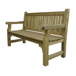 Tuinbank van zacht hout Rowlinson - Comfort en elegantie