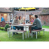 Banc Exterieur Imitatie Notenhout 1050 mm Gopak CK814
