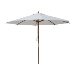 Parasol Rond Grijs 3m Bolero - Elegantie en UV-bescherming