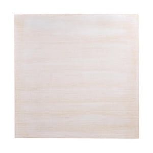 Vierkante Tafelblad Voorgeboord Vintage Wit 700 mm Bolero - Hoogwaardig Wilgenhout