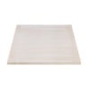Square Table Top Pre-drilled Vintage White 700 mm Bolero - High-quality Wicker Wood