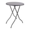Round folding high table 85cm design and sturdy