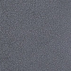 Niedrige Hocker aus grauem Metallstahl - 4er-Set Bolero Bistro
