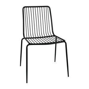Stoelen van stalen draden Bolero - Moderne industriële stijl