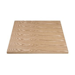 Tischplatte Quadrat Esche Natur 700 mm Bolero - Eleganz und Langlebigkeit