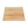 Tischplatte Quadratisch Holz Natur Bolero 700mm DY737