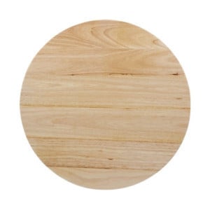 Round Natural Wood Table Top 600 mm Bolero DY738 - Essential Professional Kitchen