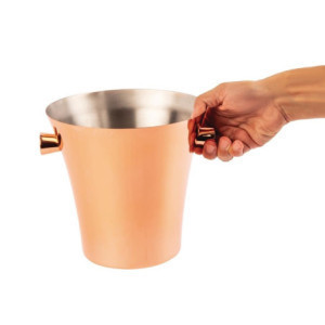 Copper Olympia Wine Bucket: Elegant and practical, keep your wines cool in style.