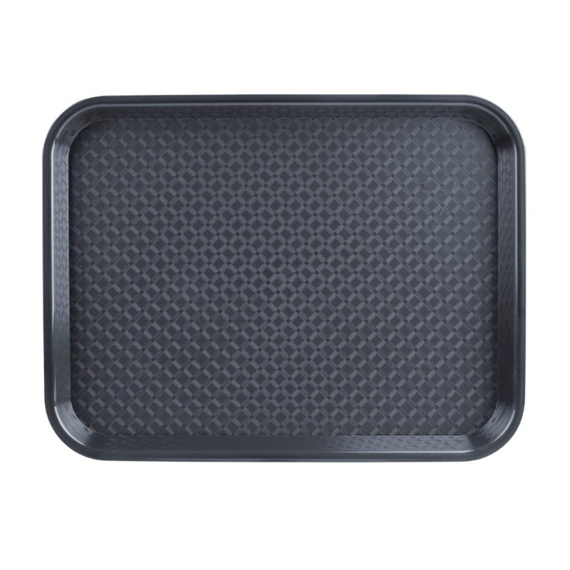 Plateau self-service anthracite 305 x 415 mm : qualité et polyvalence.