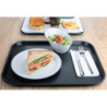 Platte Selbstbedienung Anthrazit Olympia 340 x 450 mm - Robust und elegant