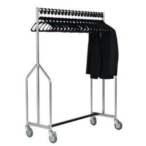 Clothes Rack Pro in Z with 20 Hangers - Resistant and Elegant