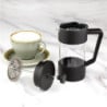 Black 3-Cup Olympia French Press - Brew a delicious coffee