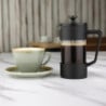 Black 3-Cup Olympia French Press - Prepare a delicious coffee