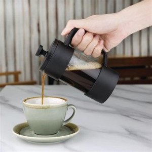 Kaffeepresse Schwarz 3 Tassen Olympia - Bereiten Sie leckeren Kaffee zu