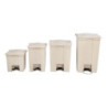 Beige Pedaalemmer 87L Rubbermaid Step-On: Duurzaamheid en Hygiëne