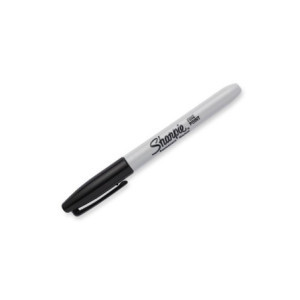 Fine Permanent Marker Black - Professional quality