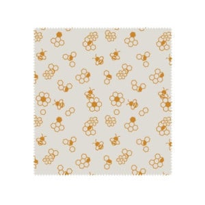 Ecological food wrapping sheets with beeswax size L