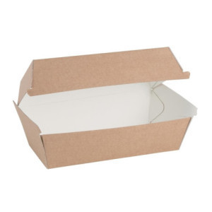 Compostable Fiesta Boxes 204mm - Pack of 100, Professional Quality