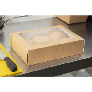 Standard Compostable Boxes | Vegware - Pack of 50